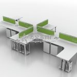 屏风办公桌-06 屏风办公桌-06